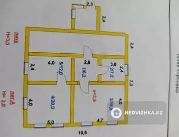 4-комнатный дом, 30 соток, 115 м²