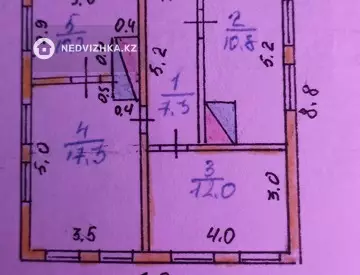 3-комнатный дом, 21 соток, 57 м²