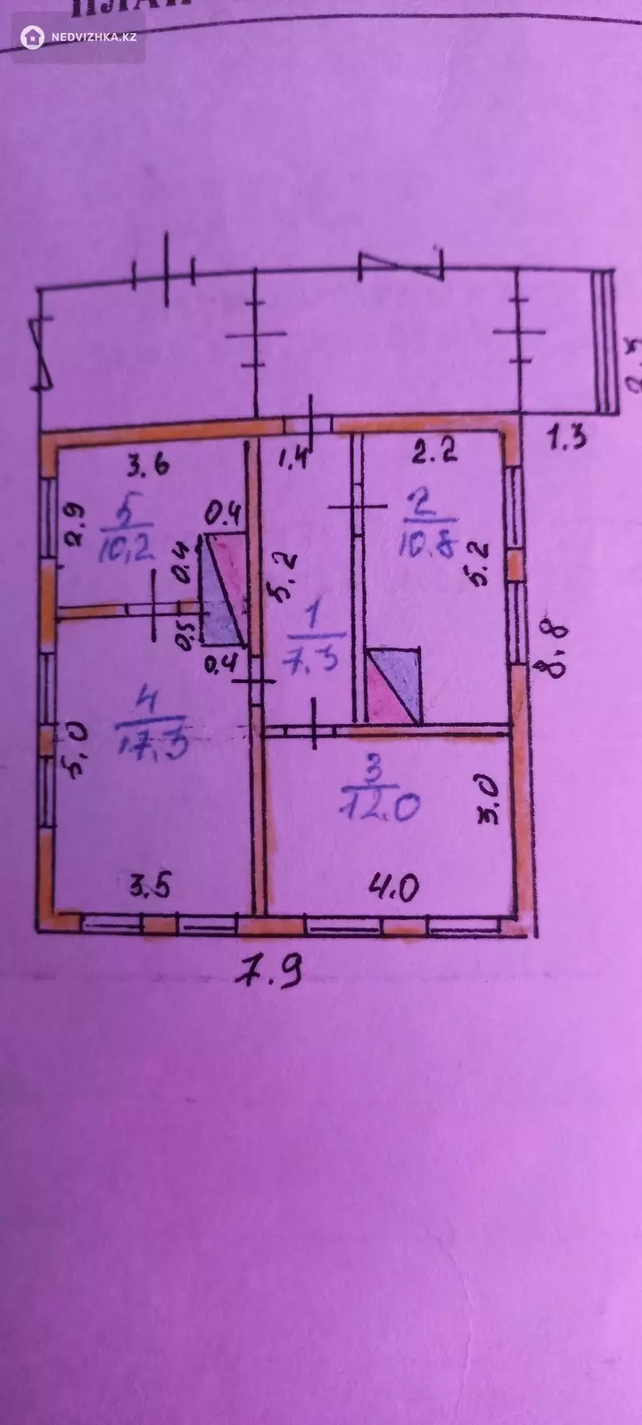 57 м², 3-комнатный дом, 21 соток, 57 м², изображение - 1