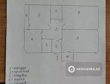 91.7 м², 3-комнатная квартира, этаж 2 из 9, 92 м², изображение - 1