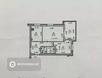 81.6 м², 2-комнатная квартира, этаж 15 из 16, 82 м², изображение - 25