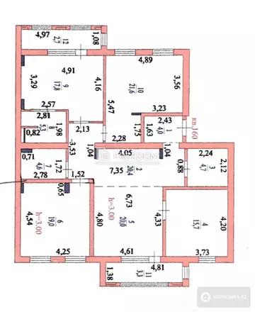 150 м², 4-комнатная квартира, этаж 2 из 5, 150 м², изображение - 18