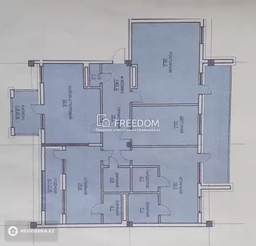 4-комнатная квартира, этаж 6 из 6, 151 м²