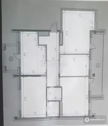 4-комнатная квартира, этаж 6 из 6, 151 м²