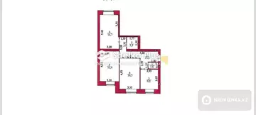 106 м², 3-комнатная квартира, этаж 12 из 14, 106 м², изображение - 15