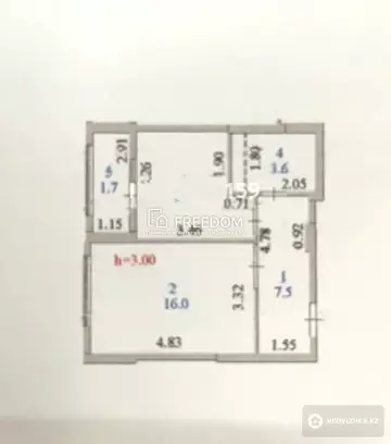 38.7 м², 1-комнатная квартира, этаж 8 из 16, 39 м², изображение - 12