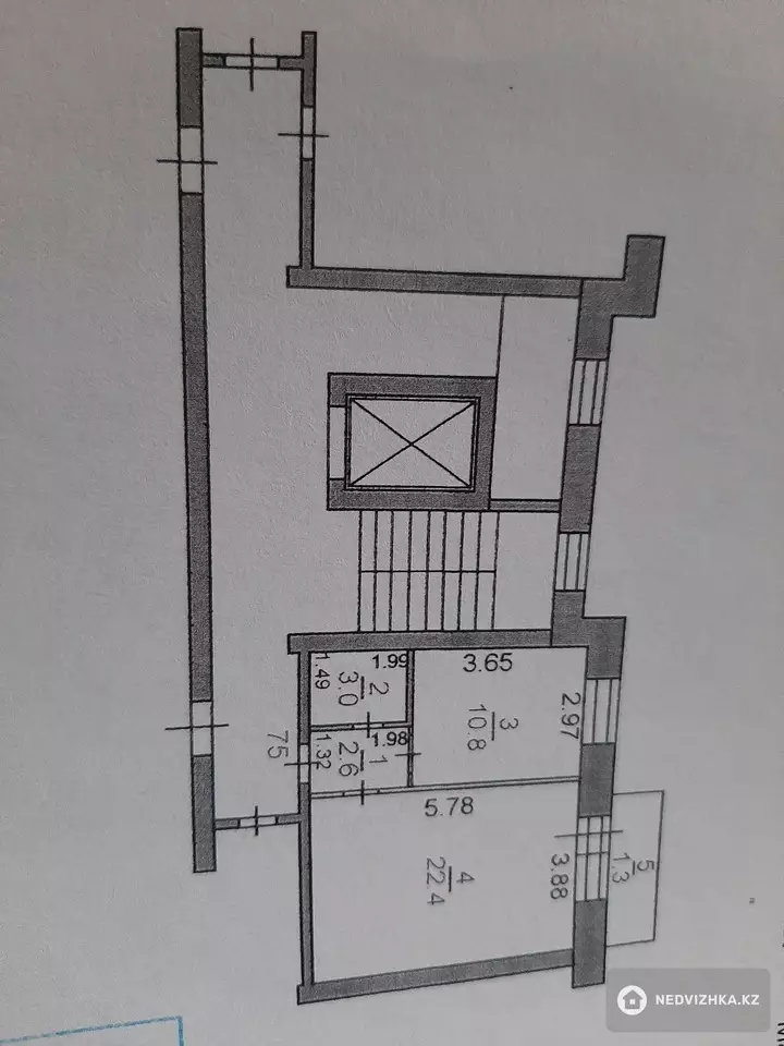 40.1 м², 1-комнатная квартира, этаж 5 из 9, 40 м², изображение - 1