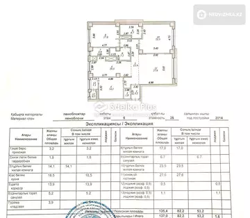 4-комнатная квартира, этаж 6 из 26, 137 м²