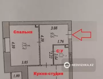 48 м², 2-комнатная квартира, этаж 4 из 9, 48 м², изображение - 13