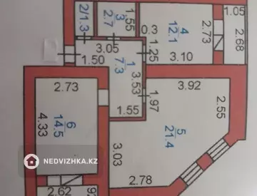 59.3 м², 2-комнатная квартира, этаж 9 из 10, 59 м², изображение - 10