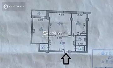 66 м², 2-комнатная квартира, этаж 4 из 10, 66 м², изображение - 4