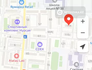 2-комнатная квартира, этаж 7 из 9, 62 м²