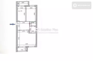 61.9 м², 2-комнатная квартира, этаж 6 из 10, 62 м², изображение - 11