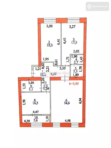 116 м², 4-комнатная квартира, этаж 12 из 12, 116 м², изображение - 8