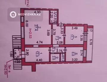 Помещение, этаж 1 из 5, 78 м²