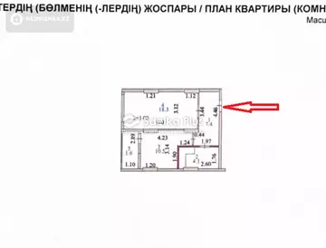 42 м², 1-комнатная квартира, этаж 8 из 12, 42 м², изображение - 16