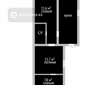 3-комнатный дом, 3.7 соток, 60 м²