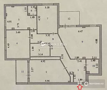 137 м², 4-комнатная квартира, этаж 4 из 17, 137 м², изображение - 3