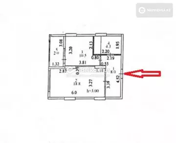 44 м², 1-комнатная квартира, этаж 8 из 12, 44 м², изображение - 18