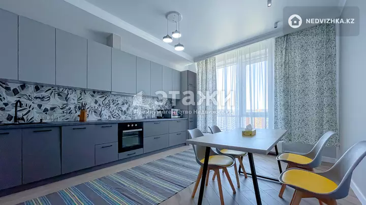 90 м², 2-комнатная квартира, этаж 10 из 19, 90 м², на длительный срок, изображение - 1