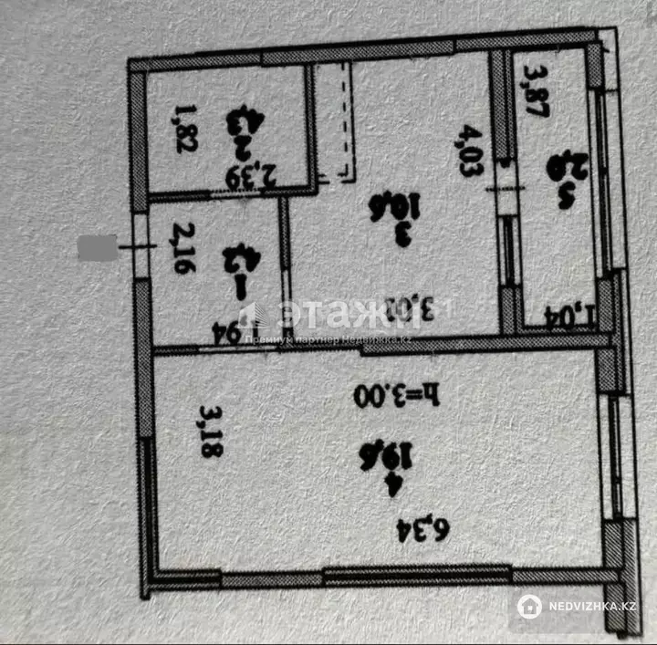 40.7 м², 1-комнатная квартира, этаж 8 из 15, 41 м², изображение - 1