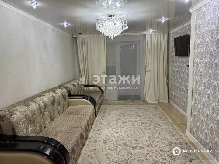 58 м², 2-комнатная квартира, этаж 3 из 6, 58 м², изображение - 1
