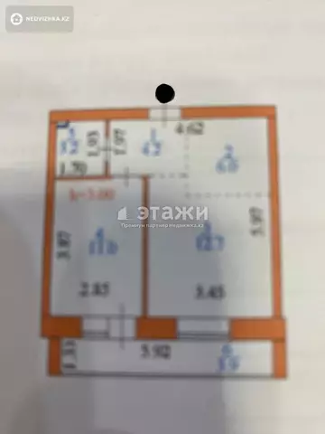 41 м², 2-комнатная квартира, этаж 4 из 10, 41 м², изображение - 5