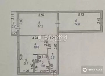 58 м², 3-комнатная квартира, этаж 2 из 5, 58 м², изображение - 18