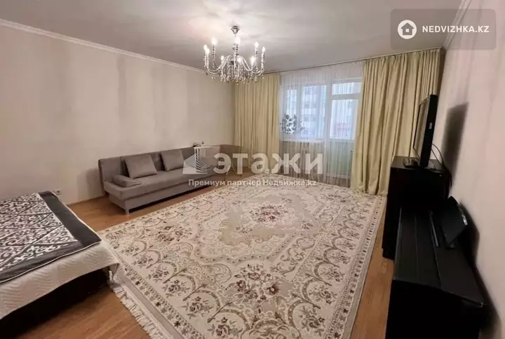 63 м², 1-комнатная квартира, этаж 4 из 12, 63 м², изображение - 1