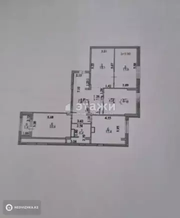 4-комнатная квартира, этаж 3 из 10, 115 м²