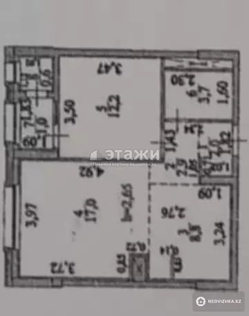 49 м², 2-комнатная квартира, этаж 15 из 26, 49 м², изображение - 5