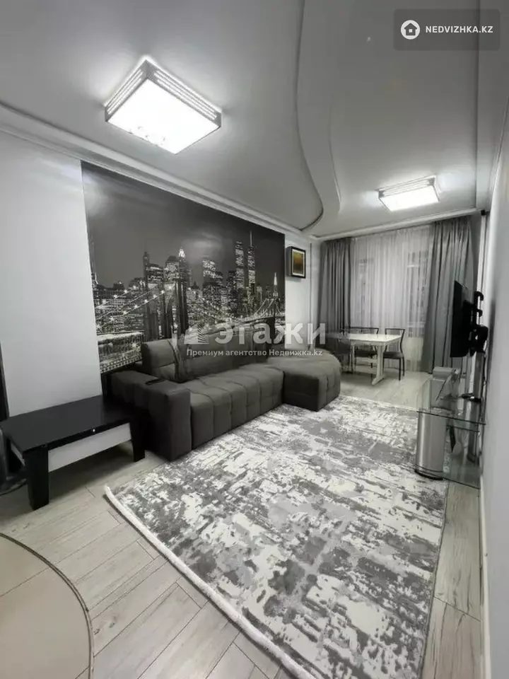 60 м², 2-комнатная квартира, этаж 7 из 18, 60 м², на длительный срок, изображение - 1