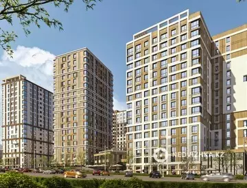 2-комнатная квартира, этаж 3 из 16, 42 м²