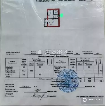 29.6 м², 1-комнатная квартира, этаж 2 из 13, 30 м², изображение - 4