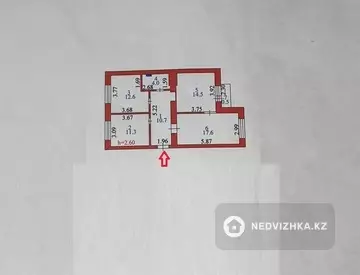 72 м², 3-комнатная квартира, этаж 9 из 10, 72 м², изображение - 17