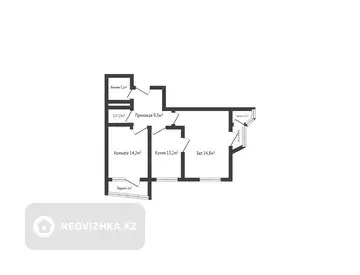 70.6 м², 2-комнатная квартира, этаж 15 из 17, 71 м², изображение - 8