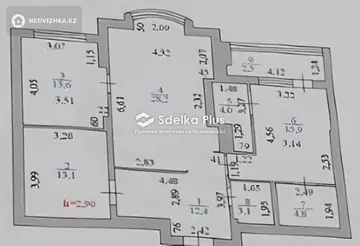 100 м², 3-комнатная квартира, этаж 10 из 18, 100 м², изображение - 8