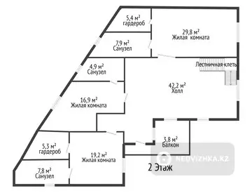 460 м², 6-комнатный дом, 12 соток, 460 м², изображение - 57