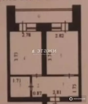 33 м², 1-комнатная квартира, этаж 6 из 16, 33 м², изображение - 11