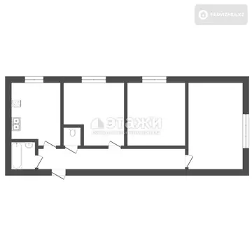 90 м², 3-комнатная квартира, этаж 19 из 20, 90 м², изображение - 12