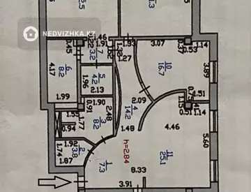 154 м², 4-комнатная квартира, этаж 5 из 15, 154 м², изображение - 4