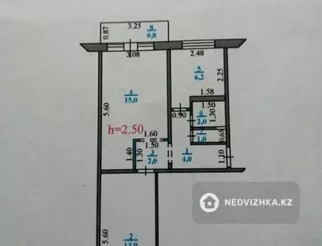 45 м², 2-комнатная квартира, этаж 5 из 5, 45 м², изображение - 8