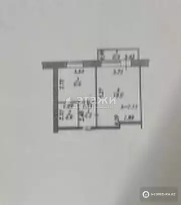 38 м², 1-комнатная квартира, этаж 4 из 5, 38 м², изображение - 3