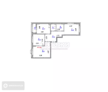 80 м², 3-комнатная квартира, этаж 5 из 9, 80 м², изображение - 28