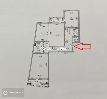 115 м², 3-комнатная квартира, этаж 8 из 13, 115 м², изображение - 18