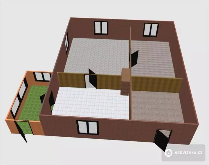 34 м², 2-комнатный дом, 8 соток, 34 м², изображение - 1