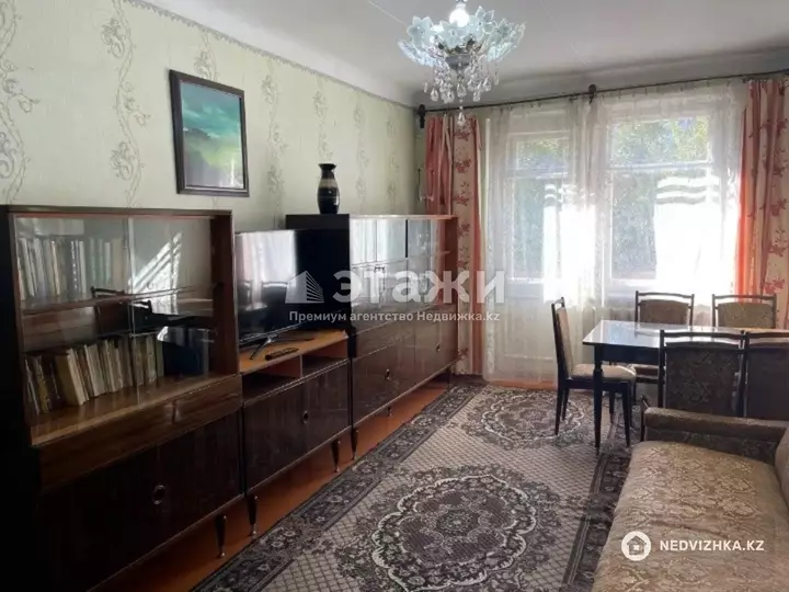 49.5 м², 2-комнатная квартира, этаж 4 из 4, 50 м², изображение - 1