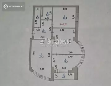 95 м², 3-комнатная квартира, этаж 6 из 13, 95 м², изображение - 9