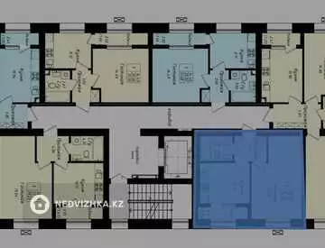 1-комнатная квартира, этаж 3 из 9, 38 м²