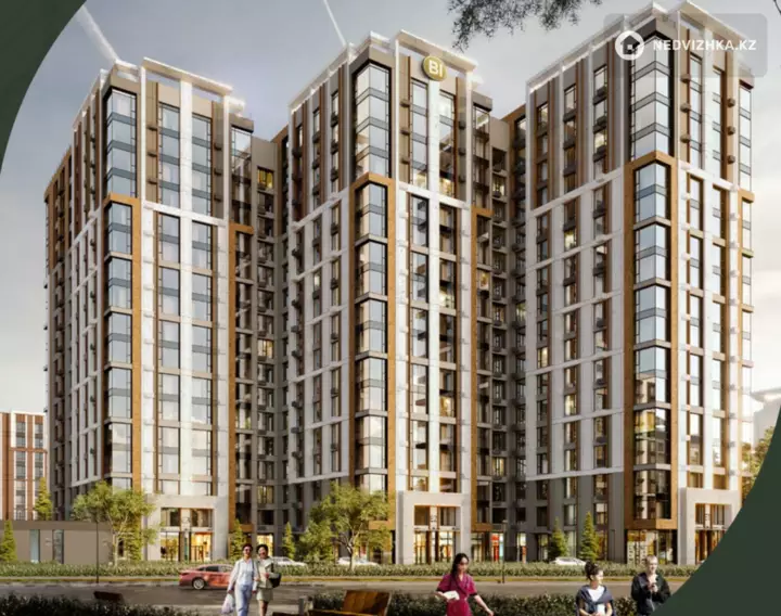 102.8 м², 3-комнатная квартира, этаж 2 из 17, 103 м², изображение - 1